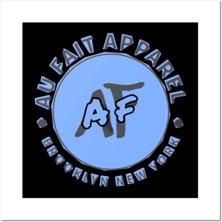 Au Fait Apparel heel blu Posters and Art